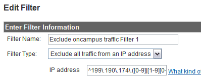 Exclude IP Traffic Filter filter exclude traffic 7 Google Analytics Filters To Help Understand Your Visitors